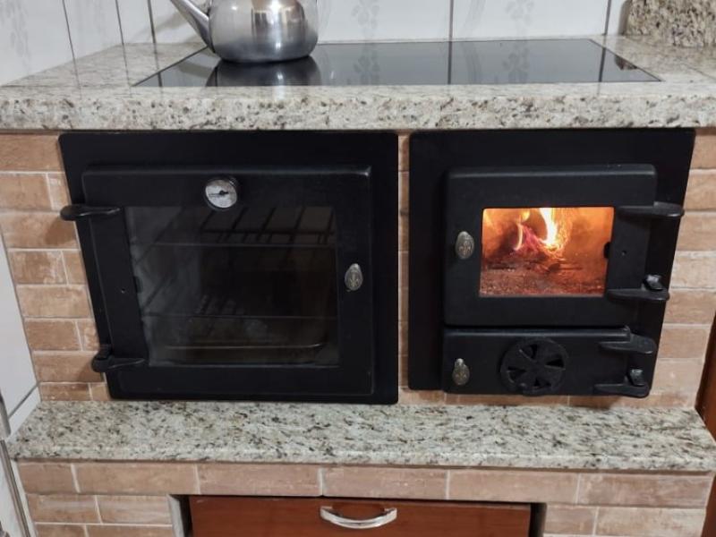 Itens para montar fogão
