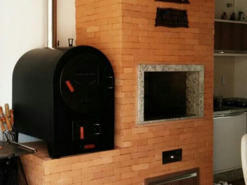 Forno a lenha para bancada