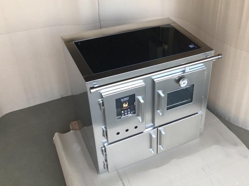 Fogão a lenha Aço Inox Dupla Combustão — Foto 4
