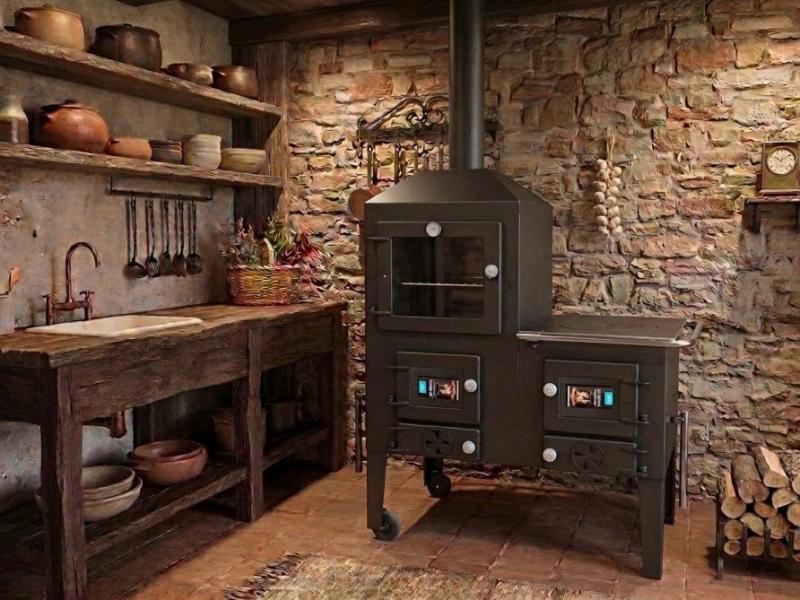 Forno c/ Fogão Vitro