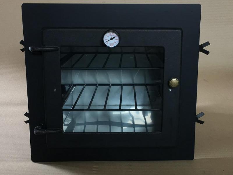 Forno p/ fogão a lenha de alvenaria visor