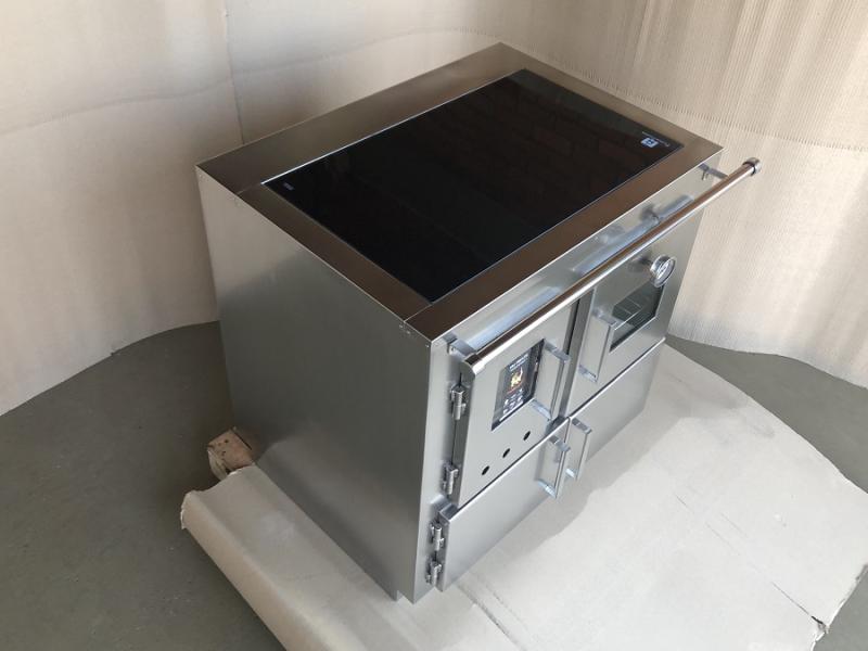 Fogão a lenha Aço Inox Dupla Combustão — Foto 5